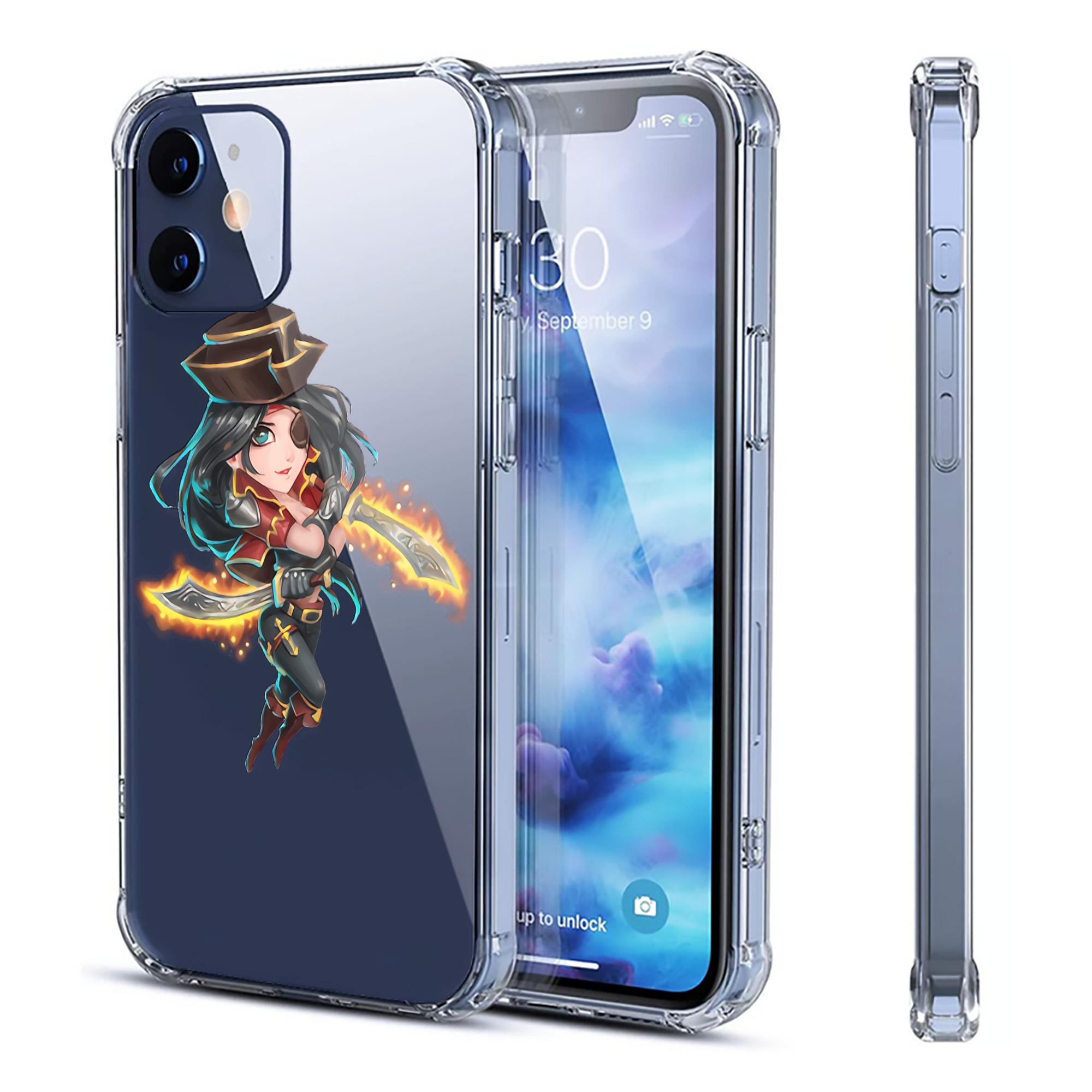 （画像用） リーグ・オブ・レジェンド League of Legends LOL 【iPhone 12シリーズ対応】透明スマホケース（クリアソフトケース）